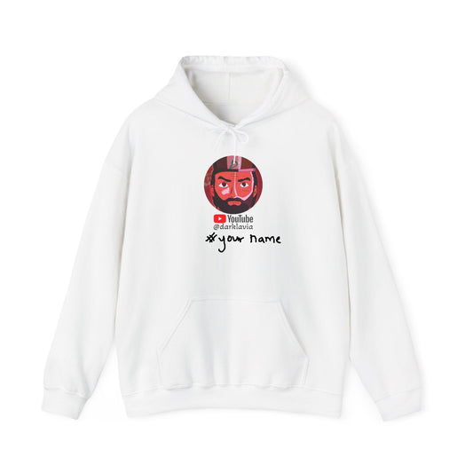 Darklavia: Unisex Heavy Blendโข Hooded Sweatshirt (CUSTOMIZE YOUR NAME)